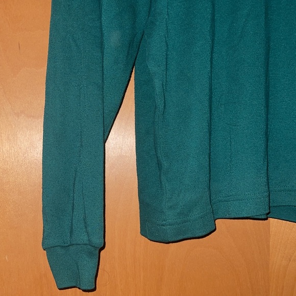 Emerald Green Turtleneck - Picture 2 of 3